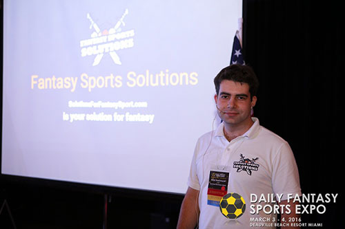 Fantasy Sports Solutions team showcase and speech